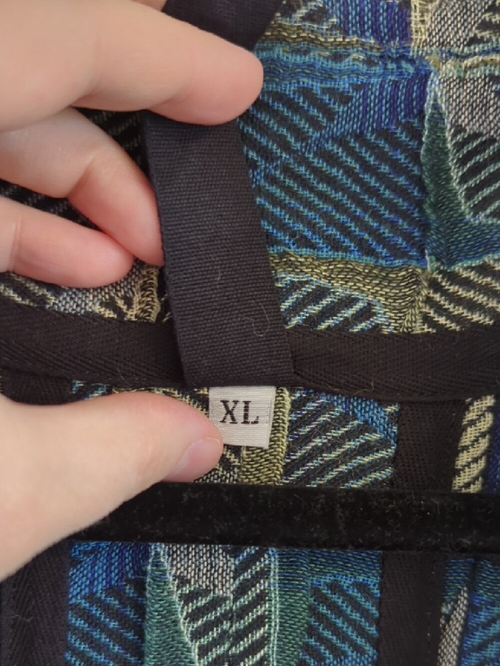 Rite of Passage Jacquard Envelop Coat - Size XL - Picture 5 of 14